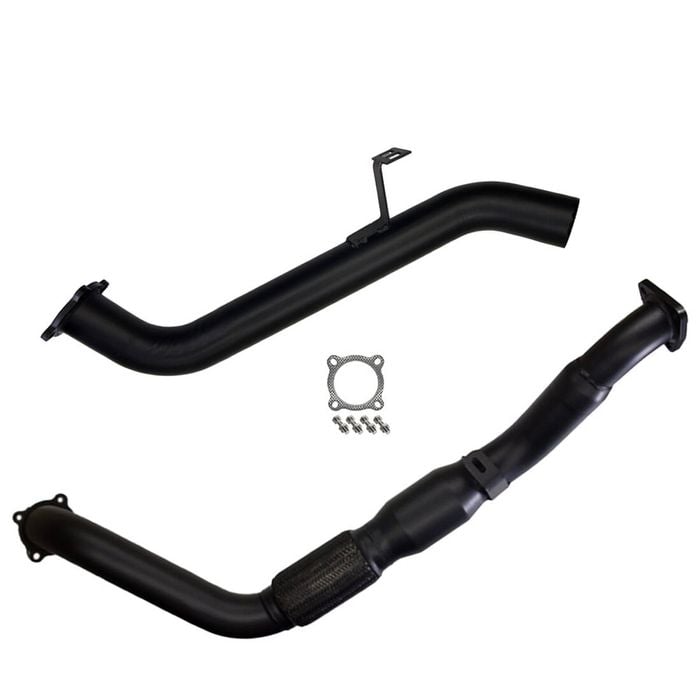 Ignite Exhausts Turbo Back For Toyota Landcruiser 79 Series V8 S/cab 3" Cat & Side Exit 409 Stainless Steel