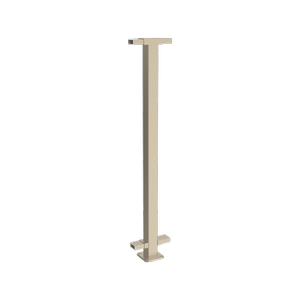 ProtectorAl 1010mm Paperbark Aluminium Flanged Middle Balustrade Post