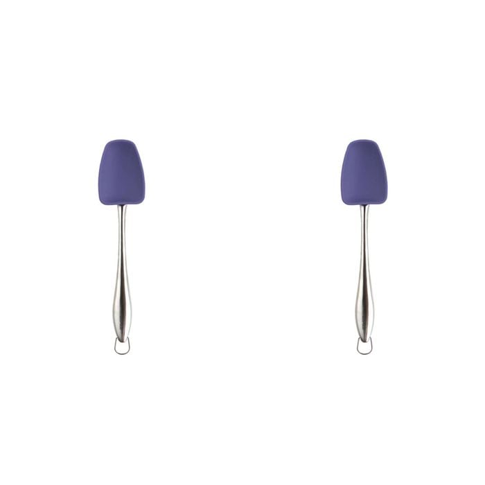 2PK Dexas Gadget Silicone 29cm Spoonula Cooking Utensil - Purple