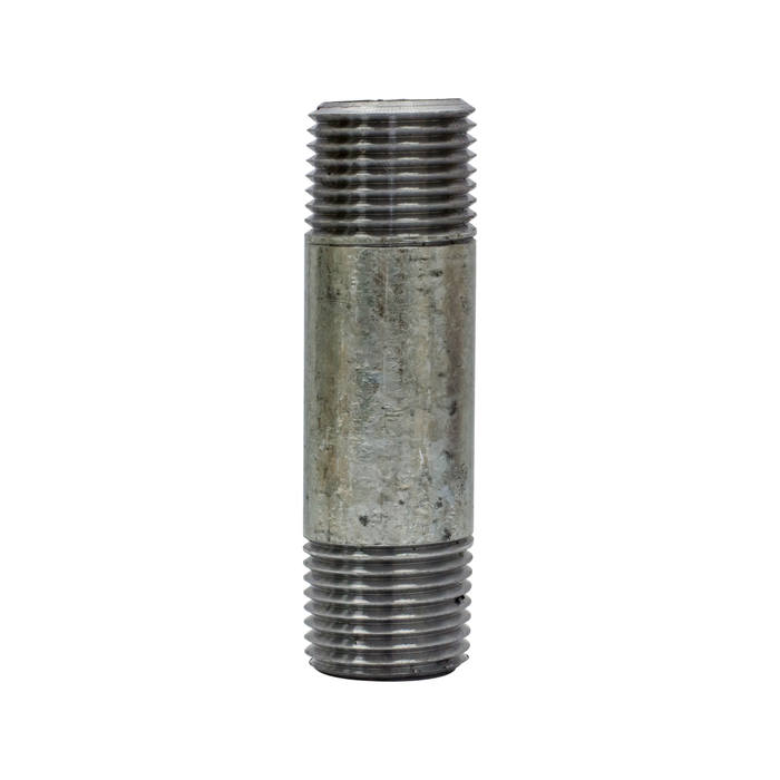 Brasshards 15mm x 70mm Galvanized Barrel Nipple