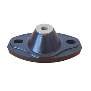 Isoflex M16 140x75mm Black  General Purpose Polymer Equipment Mount – Heavy-Duty, Fail-Safe Design