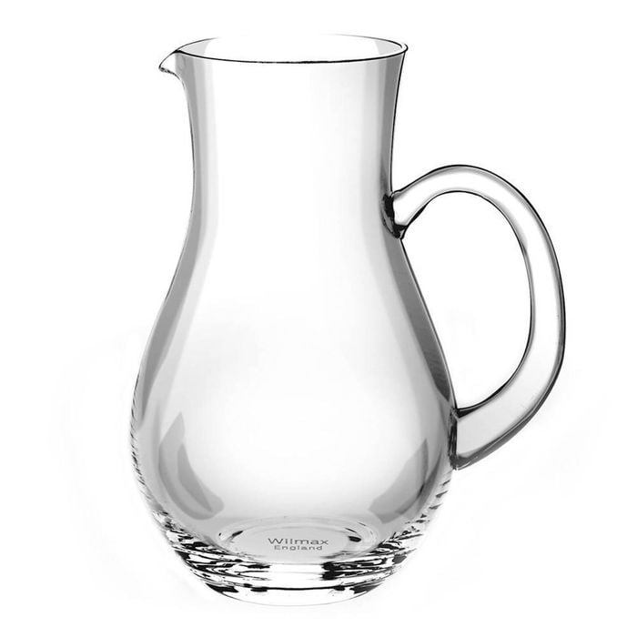 Wilmax England Round Crystalline 80ml Glass Jug - Clear