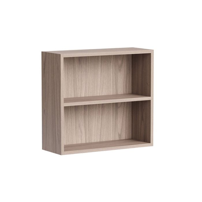 Kaboodle 200-299mm Silver Ash Customisable Shallow Med Wall Open Shelf