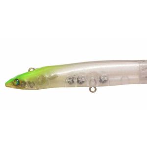 Megabass Eeler 9.4" 125mm 1oz Multi Jointed Silent Swimbait Fishing Lure Signal Head Ghost