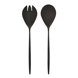 Davis & Waddell Set Of 2 Napier Stainless Steel Salad Servers