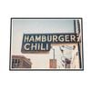 Galrie Delicious Hamburger Chili Fine Art Photography Print, Black Frame, 70 x 100cm (28 x 40inch)