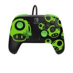 PDP Gaming Rematch Nintendo Switch Wired Controller for Switch 1-UP Glow