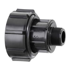 Plasson 63mm x 1" Metric Compression Barrel Union Adaptor