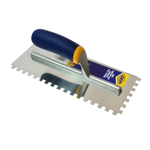 QEP 8mm Square Notch Stainless Steel Trowel