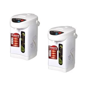 SOGA 2X 3.2L White Electric Kettle Water Boiler 3 Dispensing Modes Keep Warm