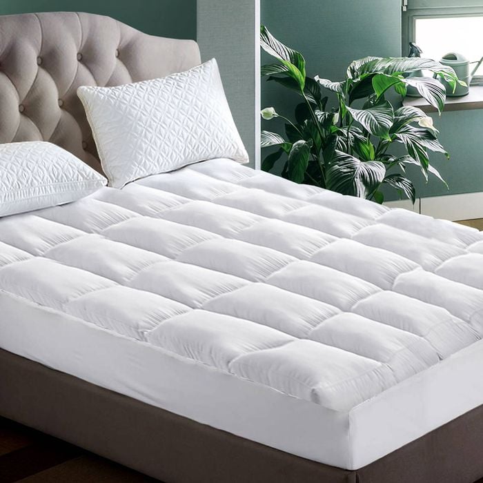 Giselle Pillowtop Topper Microfibre Filling Mattress Topper - Queen