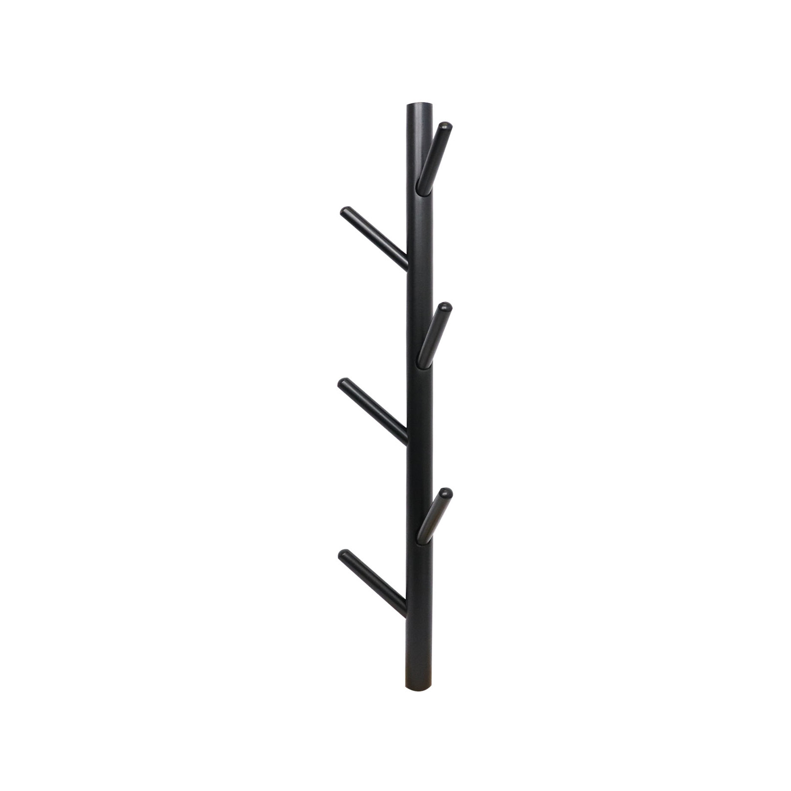 Adoored Black Vertical 6 Hat and Coat Rack Bunnings Australia