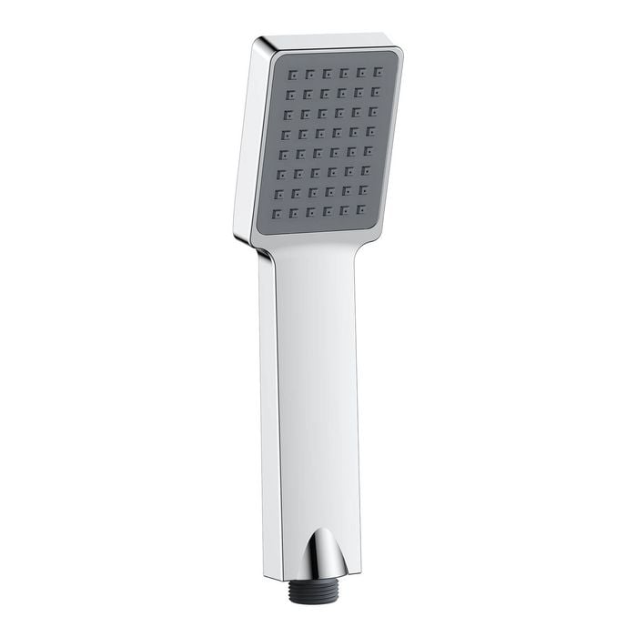 Estilo Chrome Square Single Function Hand Piece WELS 3 Star 9L/min