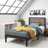 Zinus Single Kai Bed Frame Bamboo & Metal Bed Base Footboard