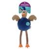 Paws N Claws Pets Stretchy Leg Chicken 40x24cm Toy w/ Built-In Squaker Asst
