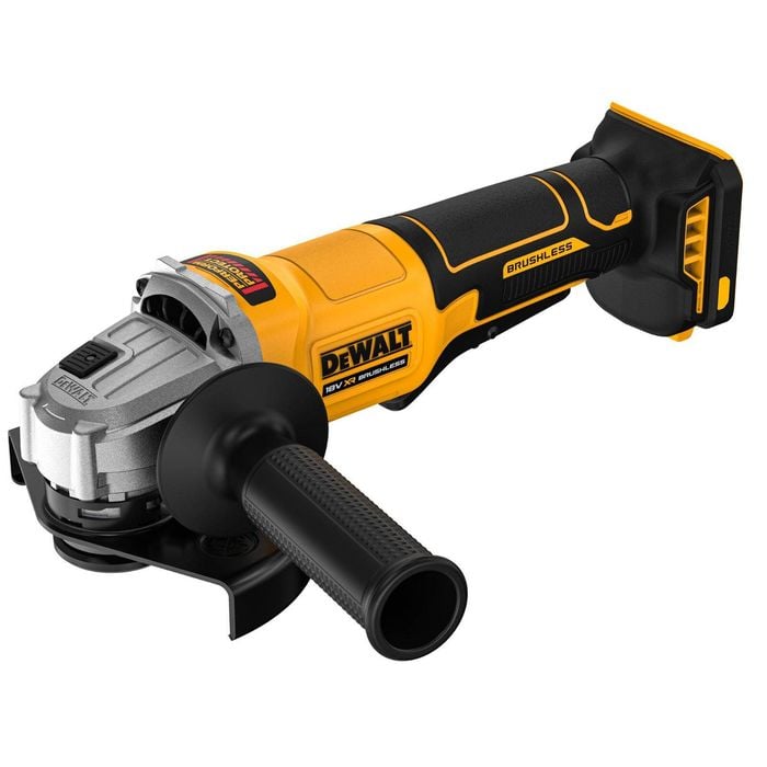 DeWALT 18V 125mm Angle Grinder with Paddle Switch - Bare Unit DCG408N-XJ
