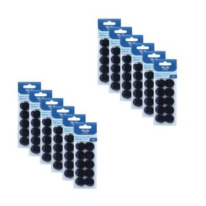 12pk Malli Sewing Round Hook & Loop Self Adhesive Dots Reusable Fabric Fastener