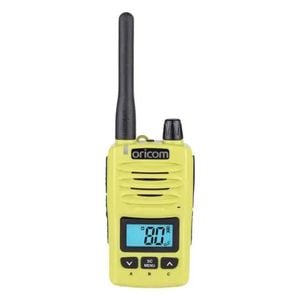 Oricom Dtx600 Waterproof Ip67 5 Watt Handheld Uhf Cb Radio - Lime