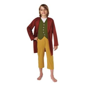 Bilbo Baggins The Hobbit Lord Of The Rings Child Boys Dress Up Costume Size S