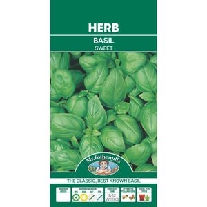 Mr Fothergill's Sweet Basil Seeds