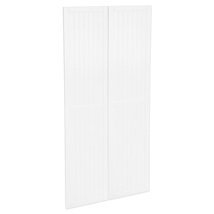 Kaboodle 900mm Nougat Truffle Country Pantry Door - 2 Pack