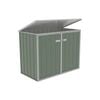 Absco Sheds 1.52mW x 0.78mD x 1.15mH Pale Eucalypt Wheelie Bin Cover