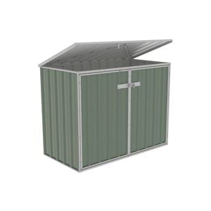 Absco Sheds 1.52mW x 0.78mD x 1.15mH Pale Eucalypt Wheelie Bin Cover