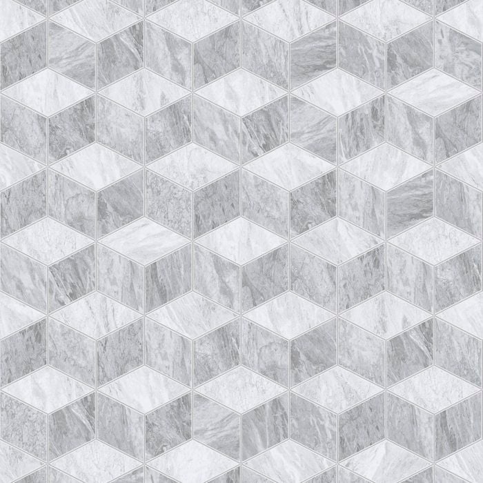 Graham & Brown 52cm x 10m Geometric Marble Grey Easy Décor Wall Paper