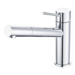Mondella WELS 4 Star 7.5L/min 40mm Chrome Resonance Pin Lever Sink Mixer