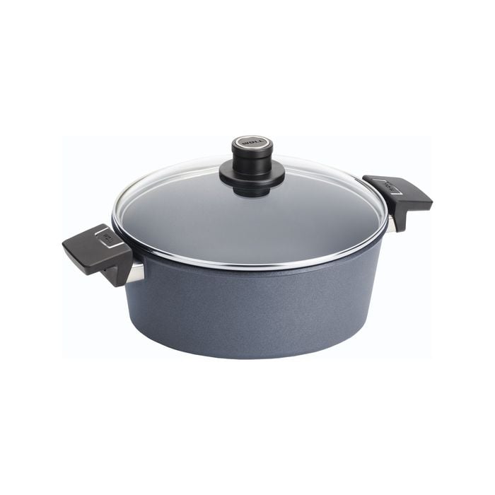 Woll Diamond Lite Fix Handle Induction Casserole 28cm 5.5L With Lid Gift Boxed