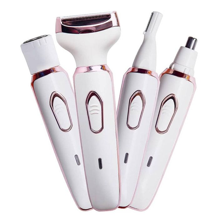 Catzon 4 in 1 Womens Electric Razor Painless Rechargeable