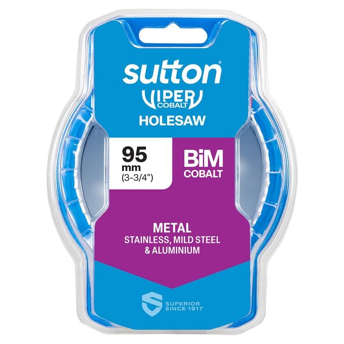 Sutton 95mm Viper Bimetal Cobalt Holesaw