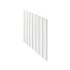 2400 x 1200mm 12mm Lining Panel White MDF Primed Batten 75mm - 2400mm