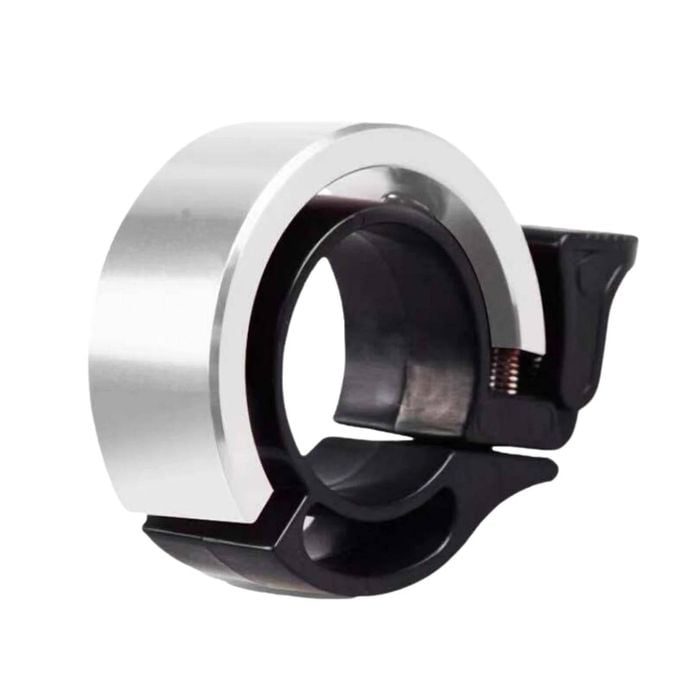 Silver Slim O Style Bicycle Bell Aluminium Alloy Handlebar Bike Bell Ring
