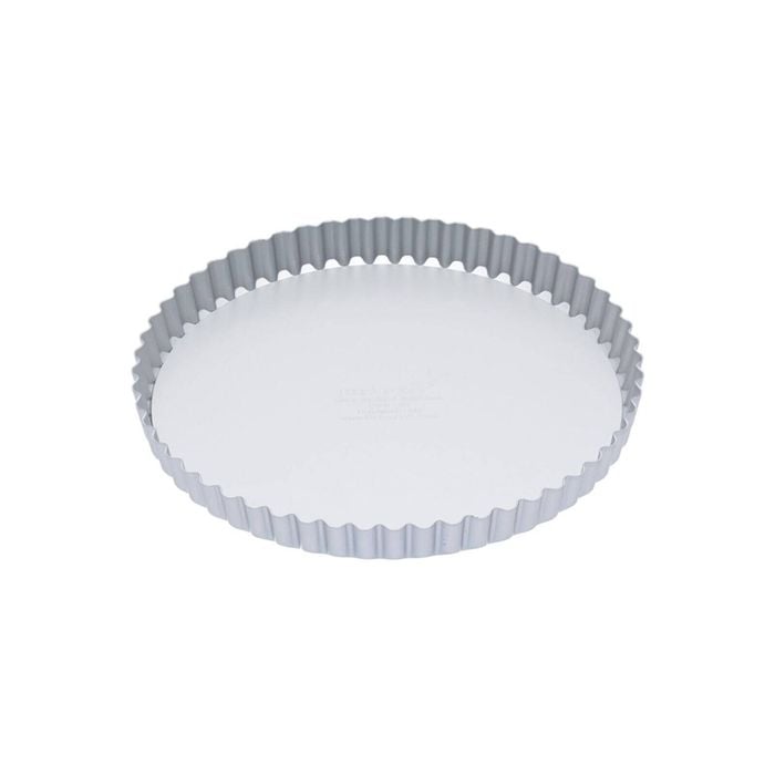Mastercraft 23cm Anodised Round Flan/Quiche/Tart Tin - Silver