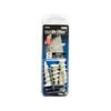 Cobra 4.0mm Wall Driller Nylon Anchor Screws - 4 Pack