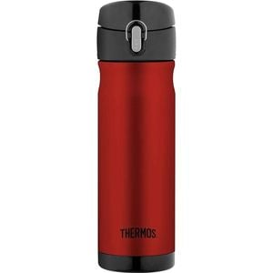 Stainless Steel Vacuum Insulated Commuter Bottle 470ml Red Thermos