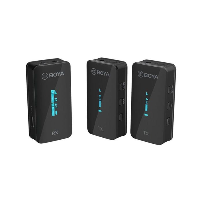 Boya BY-XM6-S2 2.4GHz Ultra Compact Wireless Microphone System