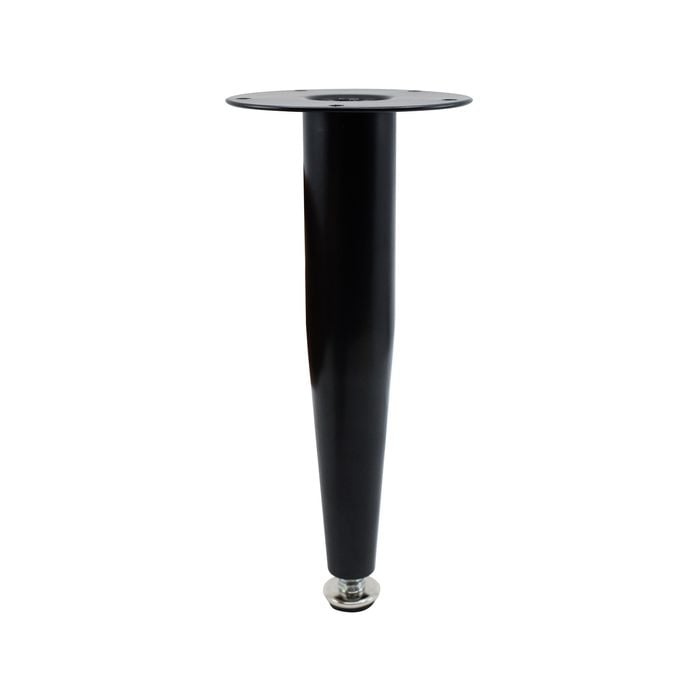 Adoored 230mm Black Tapered Metal Leg Furniture
