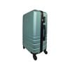 Large Green ABS Luggage Suitcase 3 Code Lock Travel Carry Bag Trolley