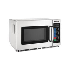 Apuro Medium Duty Programmable Commercial Microwave 34ltr - Commercial Microwave Ovens (fb864-a)
