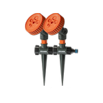 Holman 5 Function Sprinkler On Spike - Twin Pack