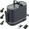 YOPOWER Steam Cleaner 1500W High Pressure Steamer Black
