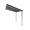 Exterior Life 4.5m Hollywood Surfmist/Black Pergola