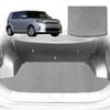 6D Diamond Car Boot Mat for Toyota Rukus 2010-2015-(3rd Row seats up/7 seater)-Cargo Mat-Grey-Outback GT