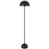 Telbix Ferum Modern Standing Floor Lamp Light Foot Switch Metal Black Patina
