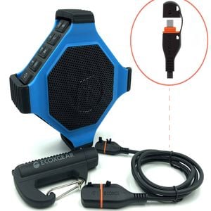 Ecoedge Bluetooth Speaker Bundle W Power Bank & Microusb Charging Cable Ip67