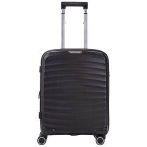 Rock Sunwave 54cm Carry On Hardsided Luggage - Black