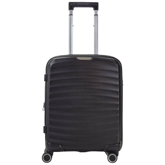 Rock Sunwave 54cm Carry On Hardsided Luggage - Black