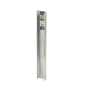 Galintel Outdoors 75 x 750mm Hot-Dip Galvanised Retaining Wall C End Post